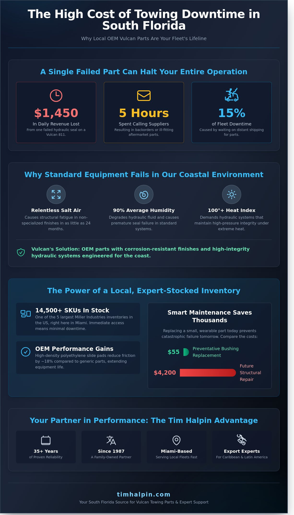 Vulcan Towing Parts in South Florida: Your Local Guide to High-Performance Recovery Gear