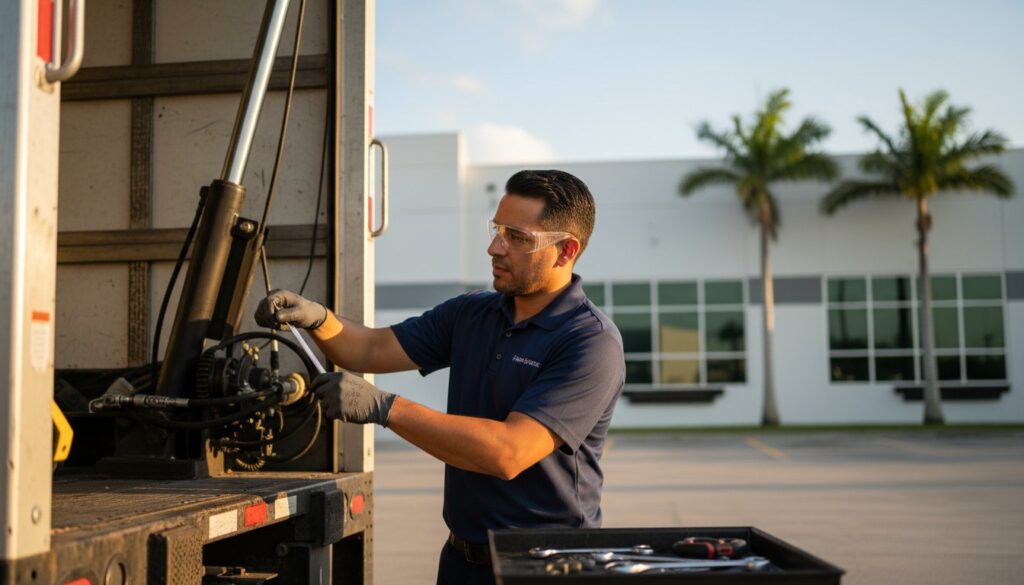Expert Lift Gate Repair in South Florida: Minimize Downtime & Maximize Fleet Safety