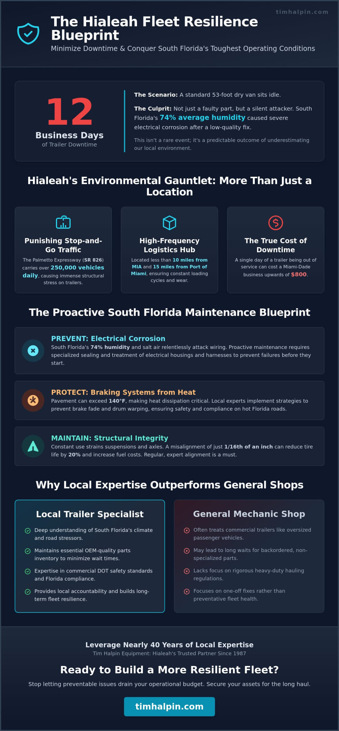Expert Trailer Repair in Hialeah: The Professional Fleet Manager’s Guide (2026)