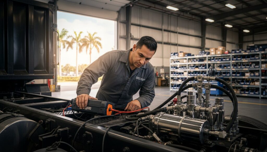 Expert Truck Hydraulics in Miami: Keeping South Florida Fleets Moving