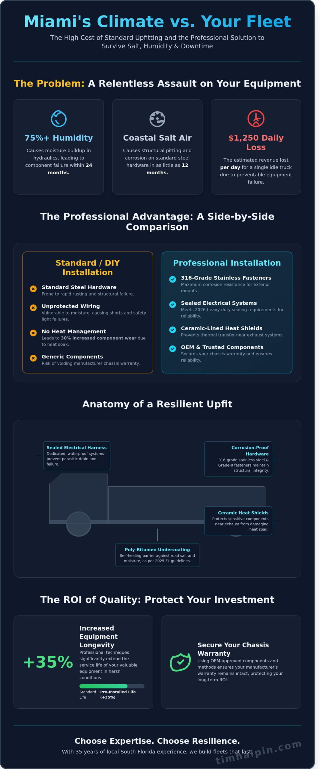 Truck Equipment Installation in Miami: The 2026 Fleet Manager’s Guide