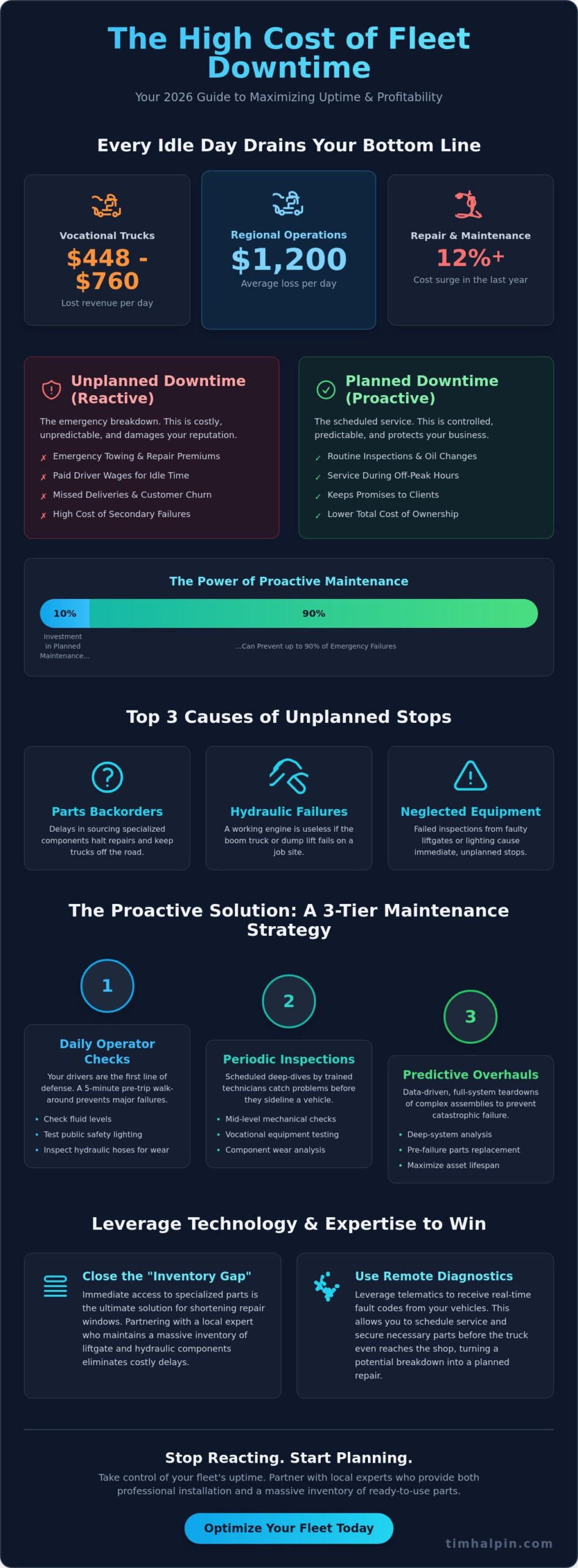 How to Reduce Commercial Fleet Downtime: A 2026 Guide to Maximum Uptime