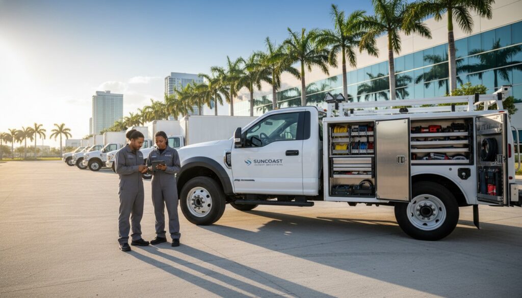 Professional Utility Body Installation in Miami: The 2026 Fleet Efficiency Guide