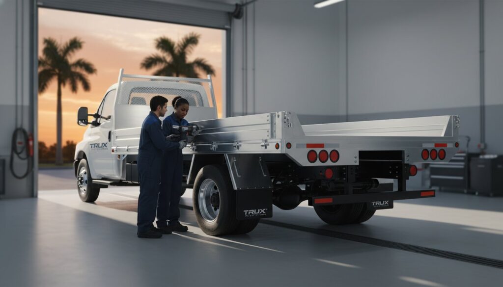 Professional Platform Body Installation in Florida: The Fleet Manager’s Guide