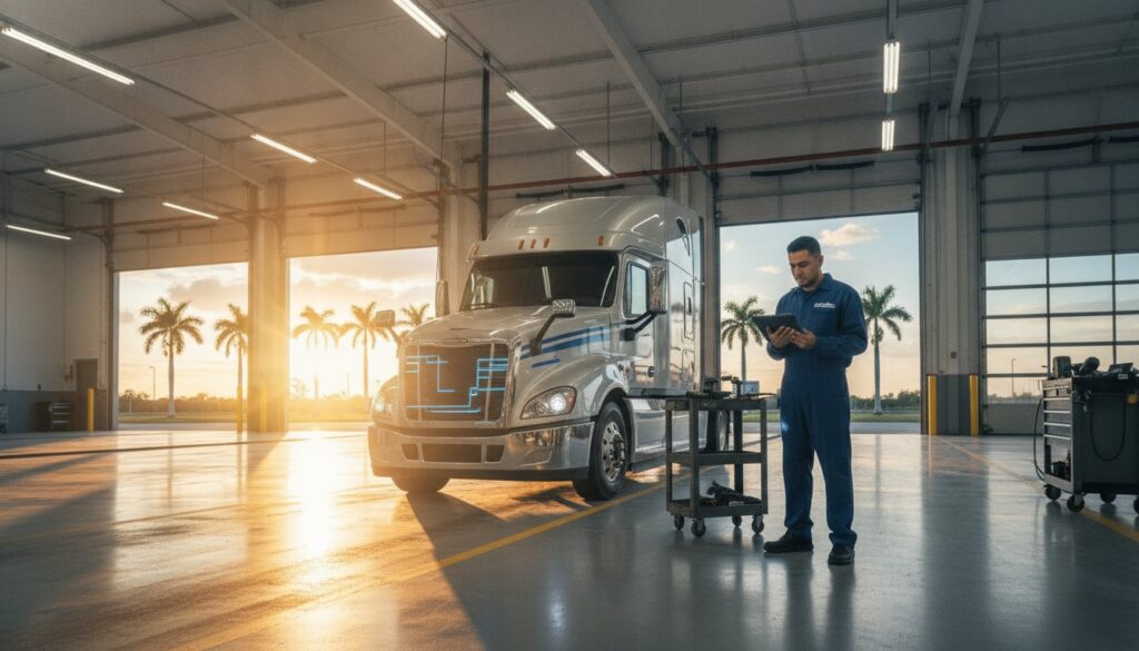 Commercial Truck DOT Inspection Repairs in Florida: Staying Road-Ready in 2026