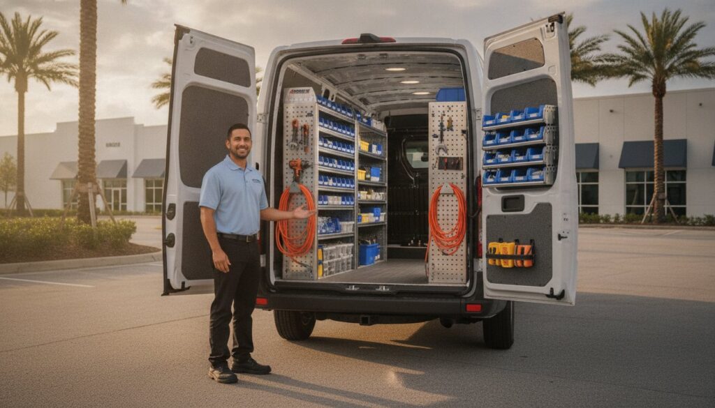Cost of Upfitting a Work Van in Miami: 2026 Pricing & ROI Guide