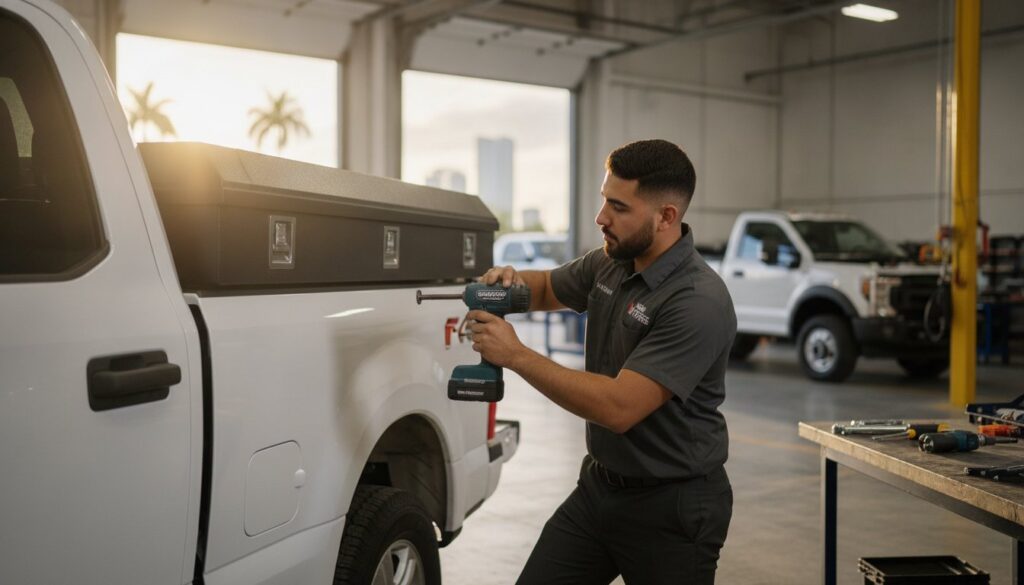 Weather Guard Truck Toolbox Installation in Miami: The 2026 Fleet Guide