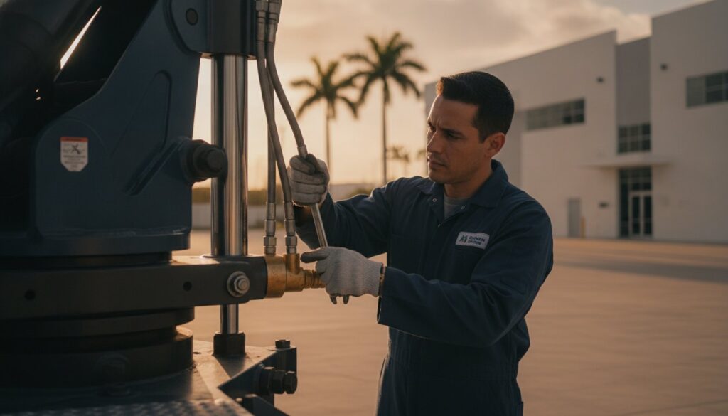Boom Truck Hydraulic Repair in Miami: Ensuring Safety and Performance