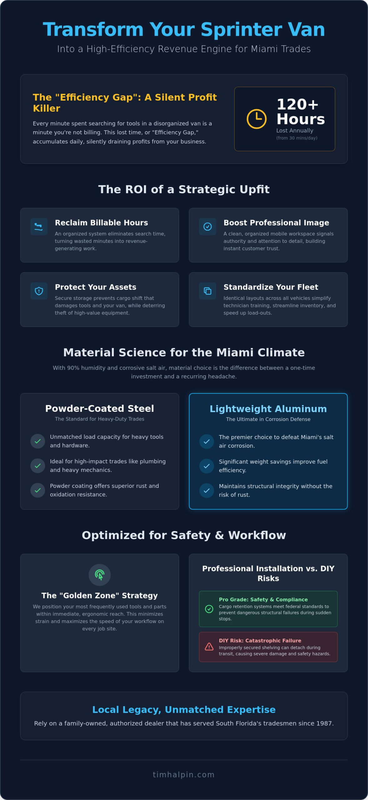 Sprinter Van Upfitters in Miami: Commercial Mobile Productivity for 2026