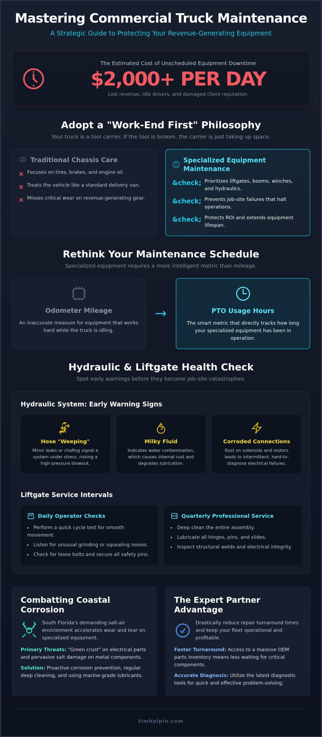 Commercial Truck Equipment Maintenance: A Guide to Maximizing Fleet Uptime