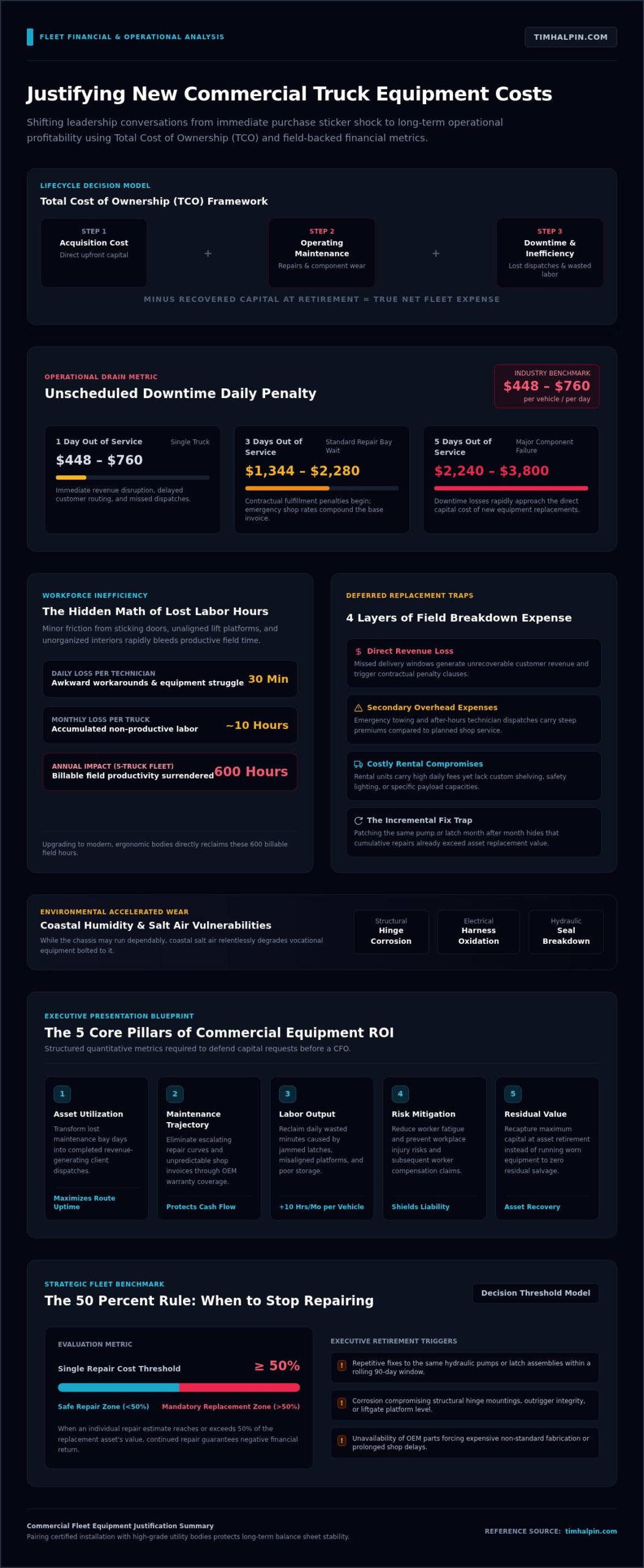 How to Justify New Truck Equipment Costs: A Commercial Fleet Guide (2026)