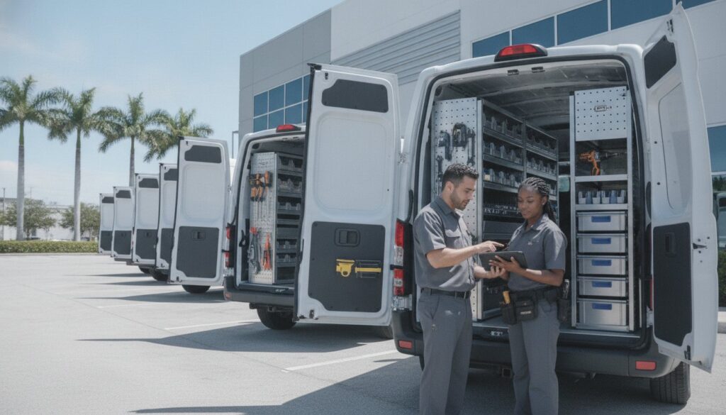 Commercial Fleet Upfitting in Miami: The 2026 Strategy for Maximum ROI
