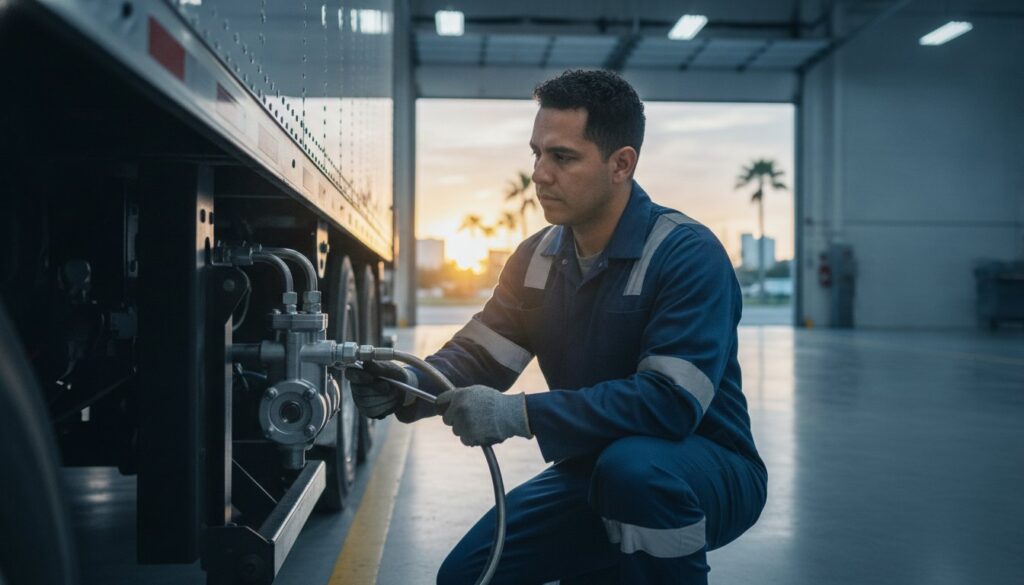 Commercial Trailer Repair in Miami: The Fleet Manager’s Guide to Reliability