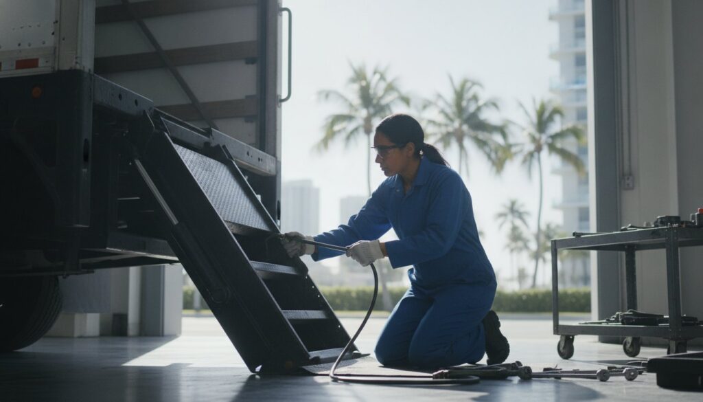 Miami Commercial Liftgate Repair: Reducing Fleet Downtime