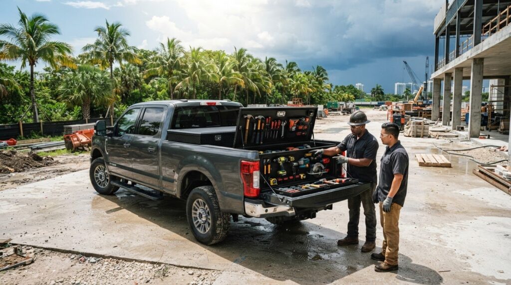 Choose a Durable Truck Tool Box Setup for Florida Contractors