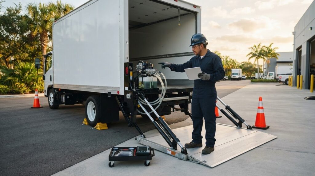 How to Bleed a Liftgate Hydraulic System Safely
