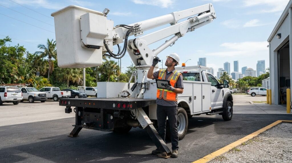 What’s Included in a Bucket Truck Inspection? A Practical Checklist